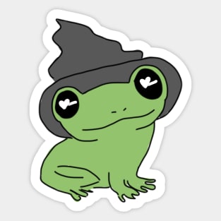 Witch Froggy Sticker